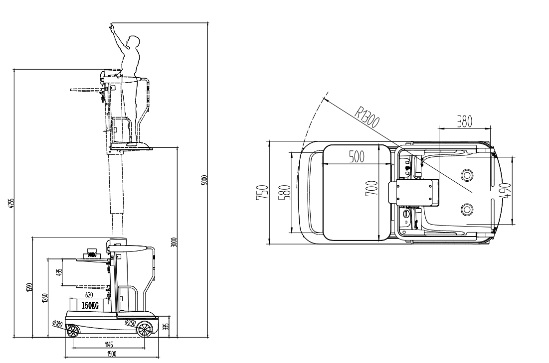 Wholesale Mini Order Picker OPSM Suppliers, ODM Company - Ningbo Ruyi Joint  Stock Co.,Ltd.